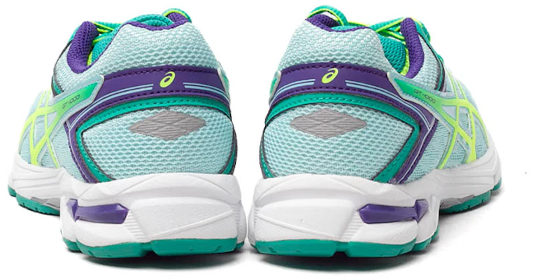 (JR) ASICS GT-1000 4 '薄荷蓝黄' 运动鞋 C558N-4407 Shop (JR) ASICS GT-1000 4 '薄荷蓝黄' 运动鞋 C558N-4407
