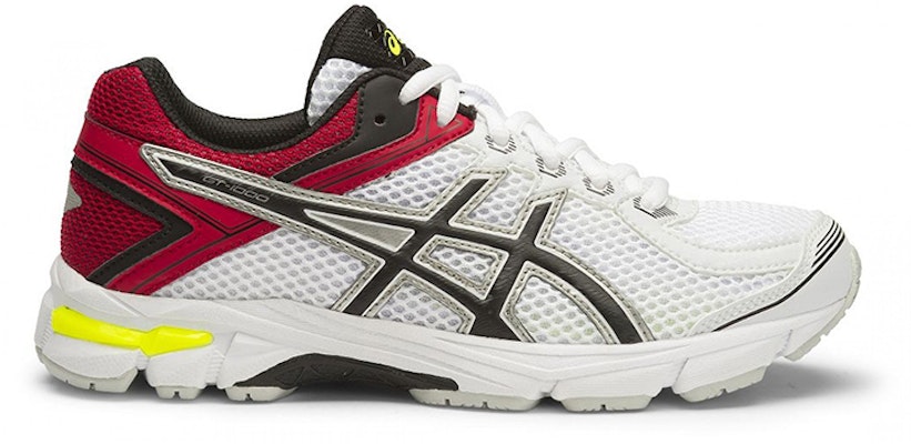 大童 Asics GT-1000 4 舒適透氣 低筒休閒跑步鞋 白紅黃 Order 大童 Asics GT-1000 4 舒適透氣 低筒休閒跑步鞋 白紅黃