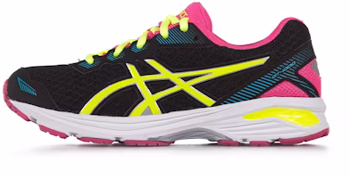 (Youth) ASICS GT-1000 5 'Black Neon Yellow' C619N-9007 (Youth) ASICS GT-1000 5 'Black Neon Yellow' C619N-9007
