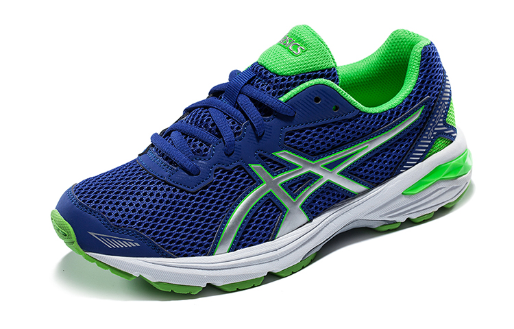 Order (JR) ASICS GT-1000 5 'Biru Hijau Colorblock' C619N-4501