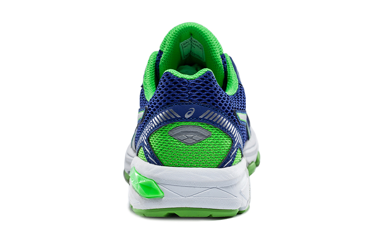 Shop (JR) ASICS GT-1000 5 'Biru Hijau Colorblock' C619N-4501