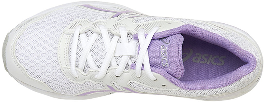 大童 Asics GT-1000 5 透氣耐磨 低筒跑步鞋 白紫色 Lookbook 大童 Asics GT-1000 5 透氣耐磨 低筒跑步鞋 白紫色