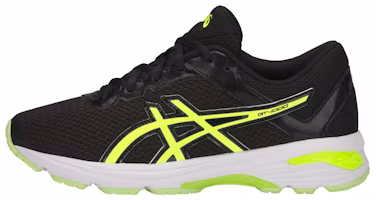(Youth) ASICS GT-1000 6 'Black Neon Yellow' C740N-9007 (Youth) ASICS GT-1000 6 'Black Neon Yellow' C740N-9007