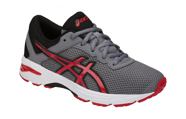 Shop (JR) ASICS GT-1000 6 'Abu Merah' Sepatu Lari Pria C740N-1123