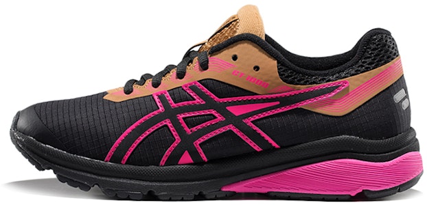 (JR) ASICS GT-1000 7 'Hitam Merah Muda' 1014A028-001 Buy (JR) ASICS GT-1000 7 'Hitam Merah Muda' 1014A028-001