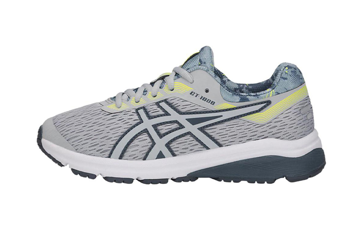 (Youth) ASICS Gt-1000 7 'Gray Black Yellow' 1014A038-020