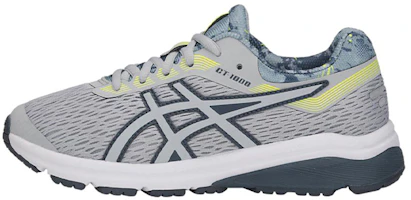 (Youth) ASICS Gt-1000 7 'Gray Black Yellow' 1014A038-020 (Youth) ASICS Gt-1000 7 'Gray Black Yellow' 1014A038-020