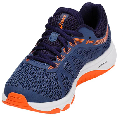 (JR) ASICS Gt-1000 7 Biru/ 'Oren' 1014A005-403 Shop (JR) ASICS Gt-1000 7 Biru/ 'Oren' 1014A005-403