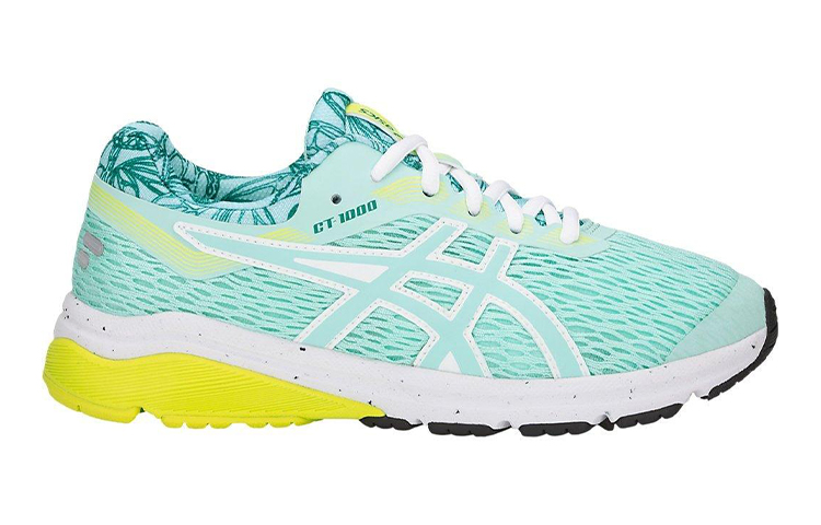 Order Asics GT-1000 7 (GS) 輕便透氣反彈 低筒慢跑鞋 綠黃