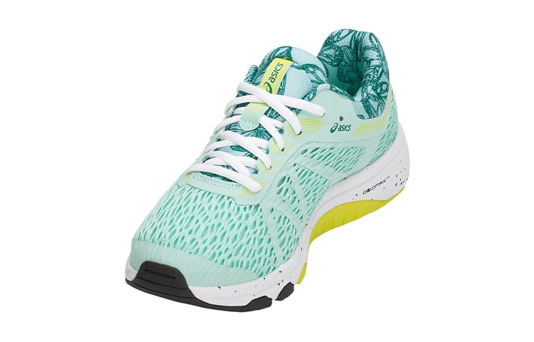 Shop Asics GT-1000 7 (GS) 輕便透氣反彈 低筒慢跑鞋 綠黃