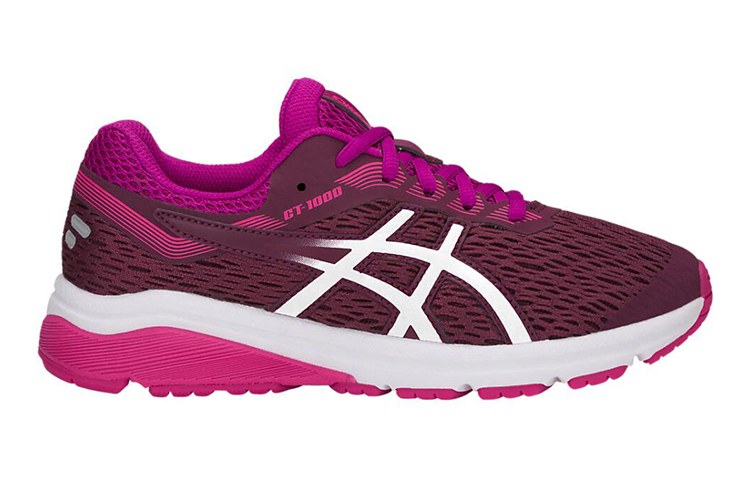 Order (JR) ASICS GT-1000 7 紫色/红色 跑鞋 1014A005-500