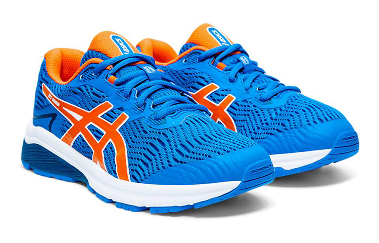 Lookbook (JR) ASICS GT-1000 8 橙蓝色跑鞋 1014A068-400