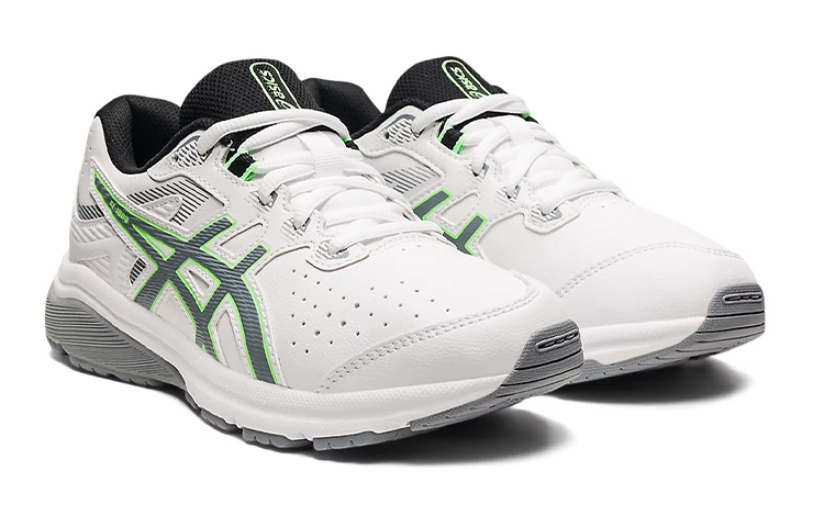 (Youth) ASICS GT-1000 'Synthetic Leather White Grey' 圖 3