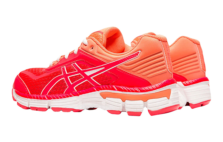 Shop (JR) ASICS GT-2000 6 Sneaker Rot/Orange C805N-700