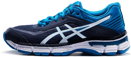 (Youth) ASICS GT-2000 6 Sport Shoes Blue/White C805N-401 (Youth) ASICS GT-2000 6 Sport Shoes Blue/White C805N-401