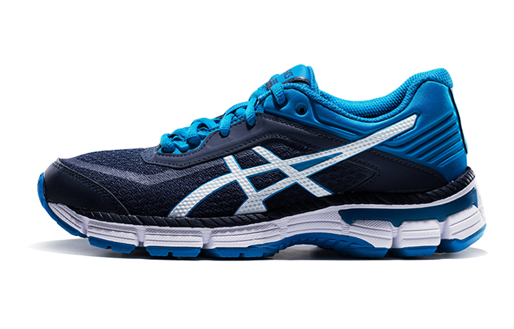 (Youth) ASICS GT-2000 6 Sport Shoes Blue/White C805N-401