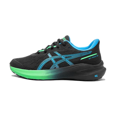 (Youth) ASICS GT 1000 13 'Black Digital Aqua'