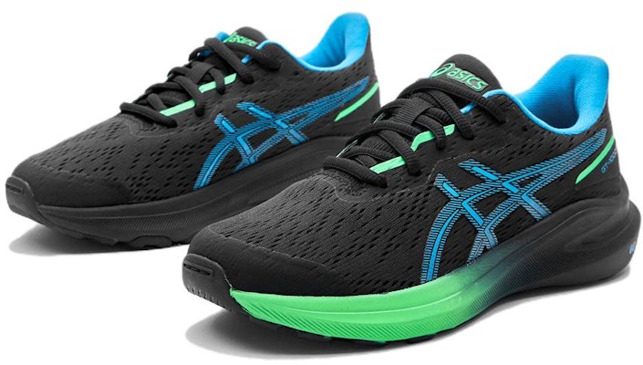 (Youth) ASICS GT 1000 13 'Black Digital Aqua' 1014A343-001 Order (Youth) ASICS GT 1000 13 'Black Digital Aqua' 1014A343-001