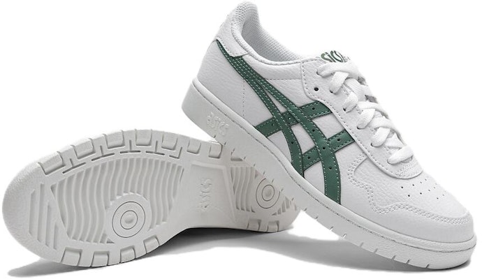 兒童 Asics JAPAN S 防滑 低幫 兒童板鞋 白綠 Purchase 兒童 Asics JAPAN S 防滑 低幫 兒童板鞋 白綠