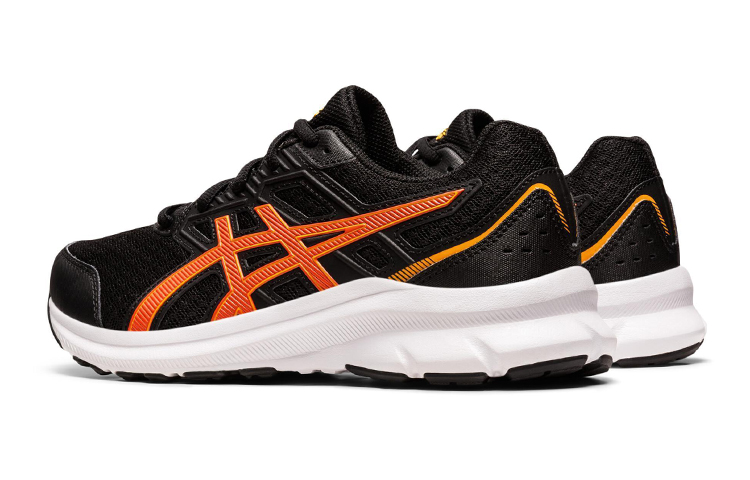 Shop 大童 Asics Jolt 3 舒適輕便跑步鞋 黑橘