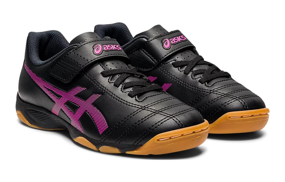 Lookbook (Youth) ASICS Juniole 6 Soccer Shoes 'Black Purple' 1104A044-005