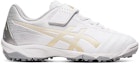Order 兒童 Asics Juniole 6 TF 舒適 耐磨透氣 低幫 兒童足球鞋 白金色 日版