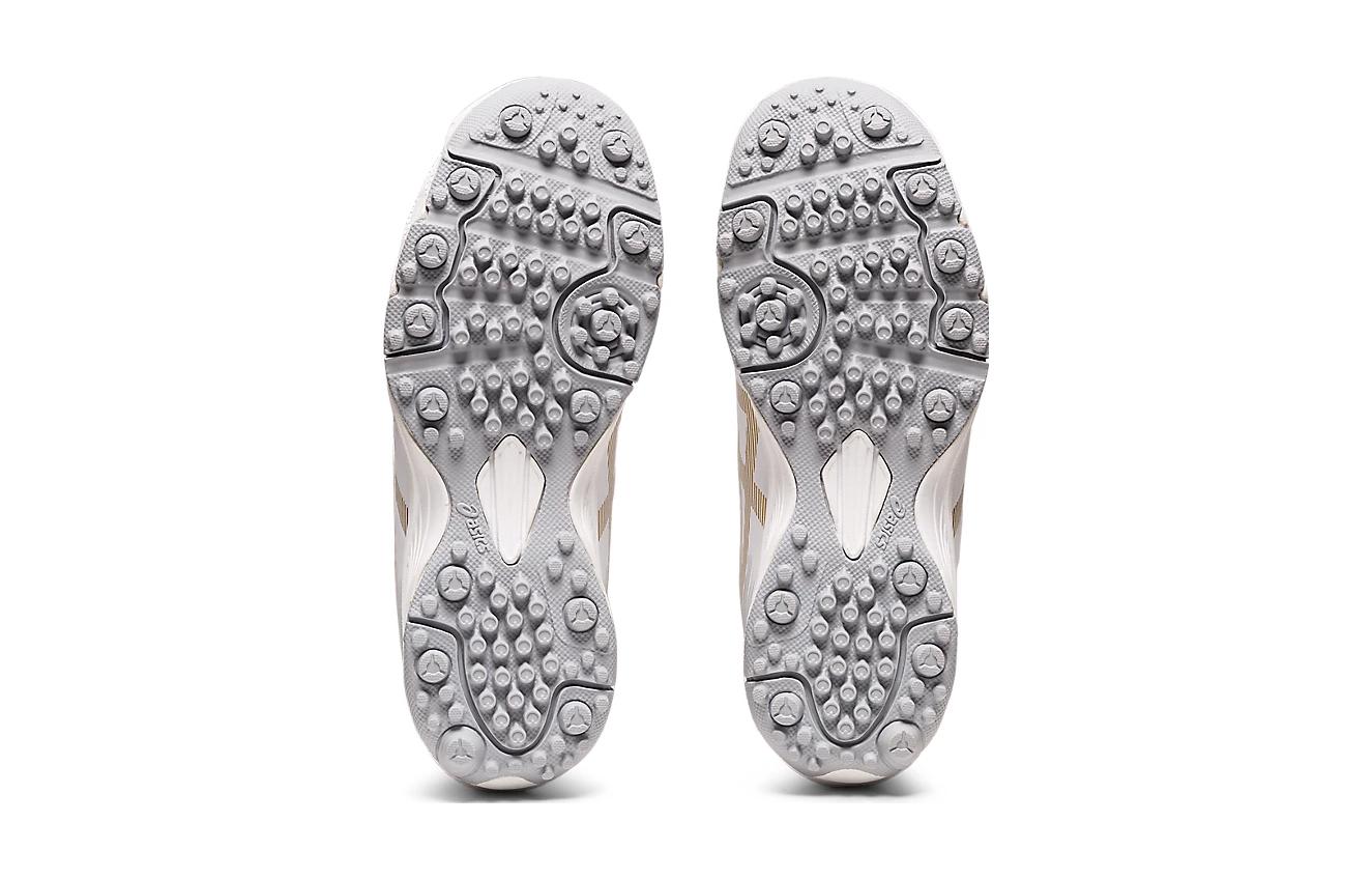 Sizing (Youth) ASICS Juniole 6 TF Turf 'White Gold Grey' 1104A045-122