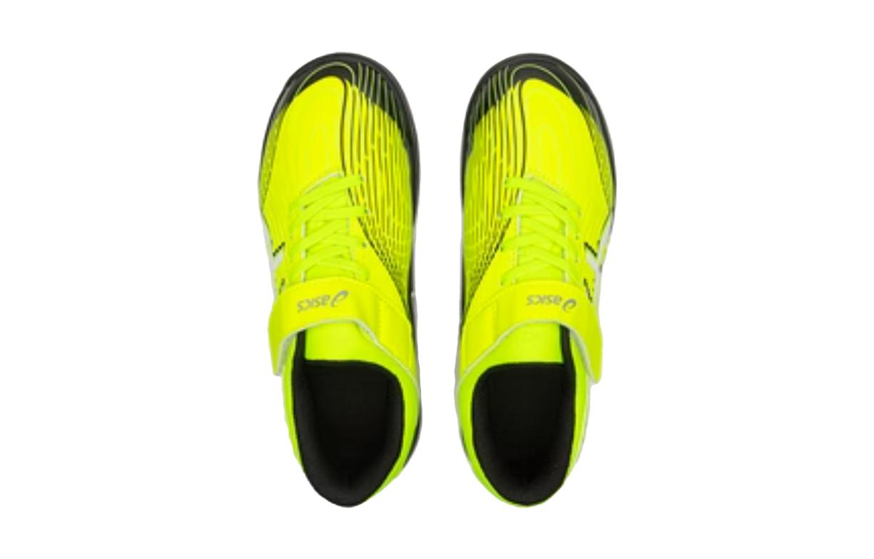 Shop 兒童 Asics Lazerbeam Fh-Mg 舒適 耐磨透氣 低幫 兒童跑步鞋 螢光黃色