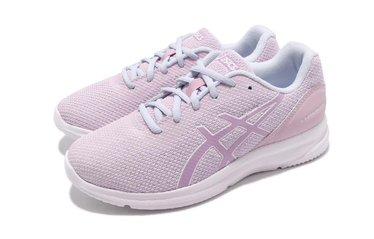 Lookbook 大童 Asics Lazerbeam MB 緩震防滑運動慢跑鞋 淡紫色