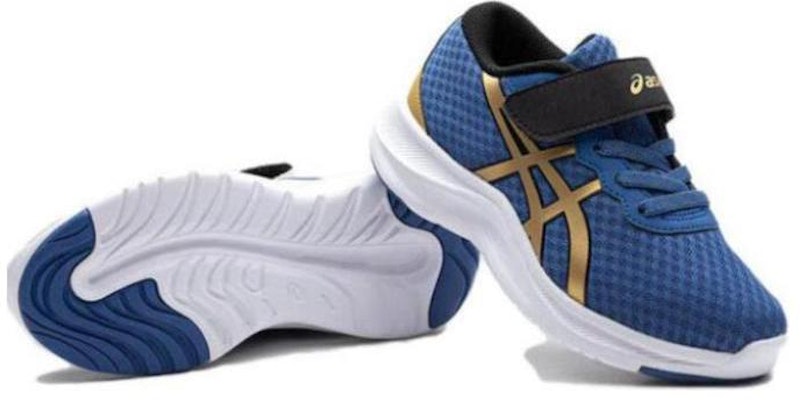 (Youth) ASICS Lazerbeam MH Shoes 'Blue Gold Black' 1154A153-402 Shop (Youth) ASICS Lazerbeam MH Shoes 'Blue Gold Black' 1154A153-402