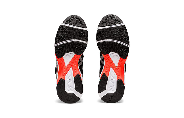 Sizing (JR) ASICS Lazerbeam RG-MG Hitam Oranye 1154A123-002