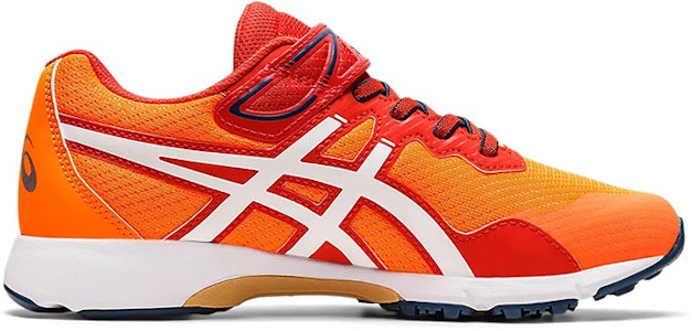 大童 Asics Lazerbeam RG-MG 緩震防滑 魔術貼 低幫運動跑步鞋 橘紅 Order 大童 Asics Lazerbeam RG-MG 緩震防滑 魔術貼 低幫運動跑步鞋 橘紅
