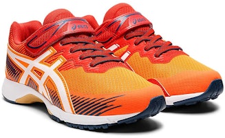 大童 Asics Lazerbeam RG-MG 緩震防滑 魔術貼 低幫運動跑步鞋 橘紅 Lookbook 大童 Asics Lazerbeam RG-MG 緩震防滑 魔術貼 低幫運動跑步鞋 橘紅