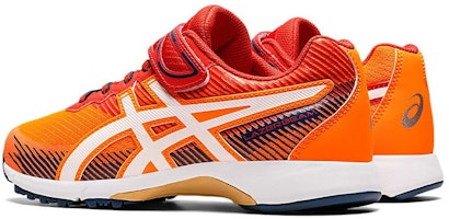 大童 Asics Lazerbeam RG-MG 緩震防滑 魔術貼 低幫運動跑步鞋 橘紅 Shop 大童 Asics Lazerbeam RG-MG 緩震防滑 魔術貼 低幫運動跑步鞋 橘紅