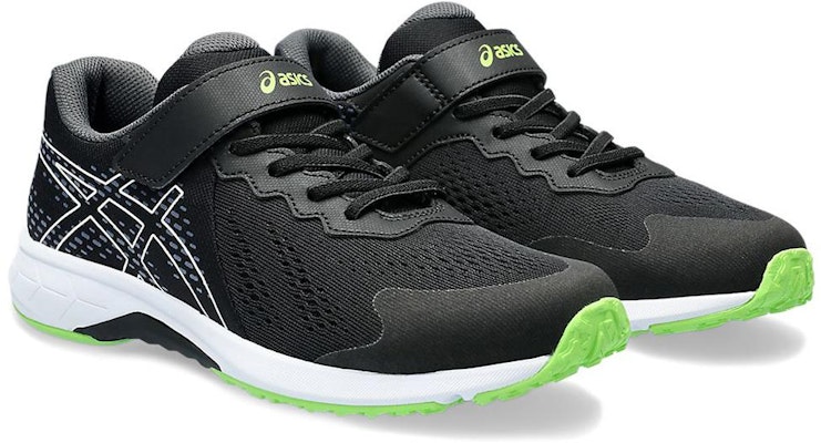 (Youth) ASICS Lazerbeam RI-MG 'Black White Volt' 1154A169-001 Lookbook (Youth) ASICS Lazerbeam RI-MG 'Black White Volt' 1154A169-001