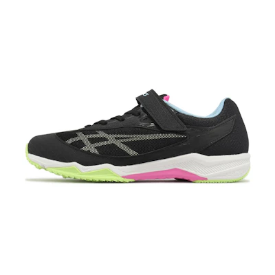 (Youth) ASICS Lazerbeam SI-MG Wide 'Black Light Yellow'