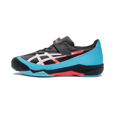 (Youth) ASICS Lazerbeam SJ MG Wide 'Black Neon Red'