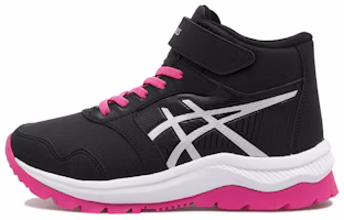 (Youth) ASICS Lazerbeam WD-MG High-Top 'Black Silver Pink' 1154A072-002 (Youth) ASICS Lazerbeam WD-MG High-Top 'Black Silver Pink' 1154A072-002