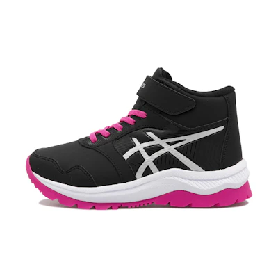 (Youth) ASICS Lazerbeam WD-MG High-Top 'Black Silver Pink'