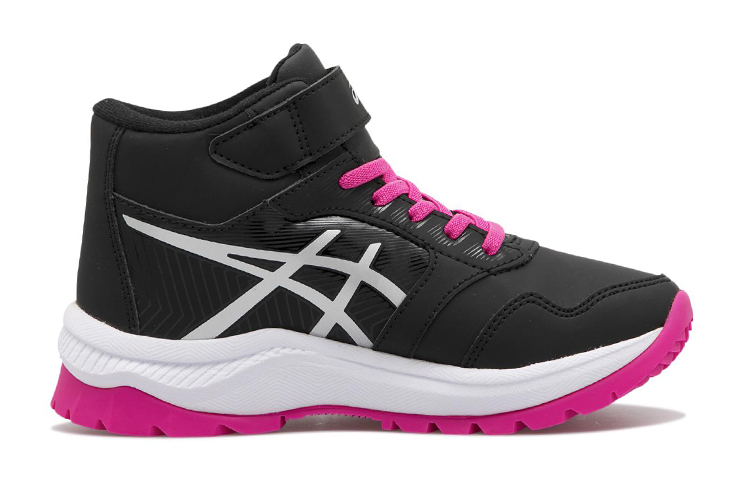 (Youth) ASICS Lazerbeam WD-MG High-Top 'Black Silver Pink' 圖 2