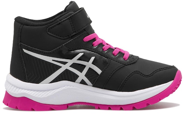 (Youth) ASICS Lazerbeam WD-MG High-Top 'Black Silver Pink' 1154A072-002 Order (Youth) ASICS Lazerbeam WD-MG High-Top 'Black Silver Pink' 1154A072-002