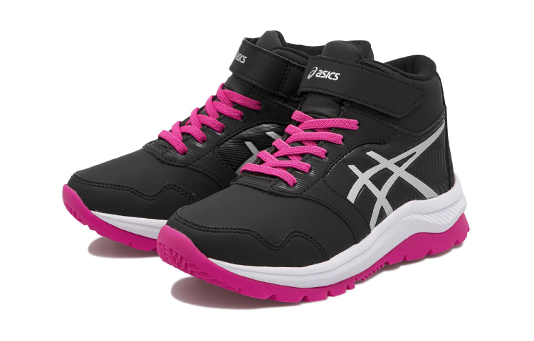 (Youth) ASICS Lazerbeam WD-MG High-Top 'Black Silver Pink' 圖 3
