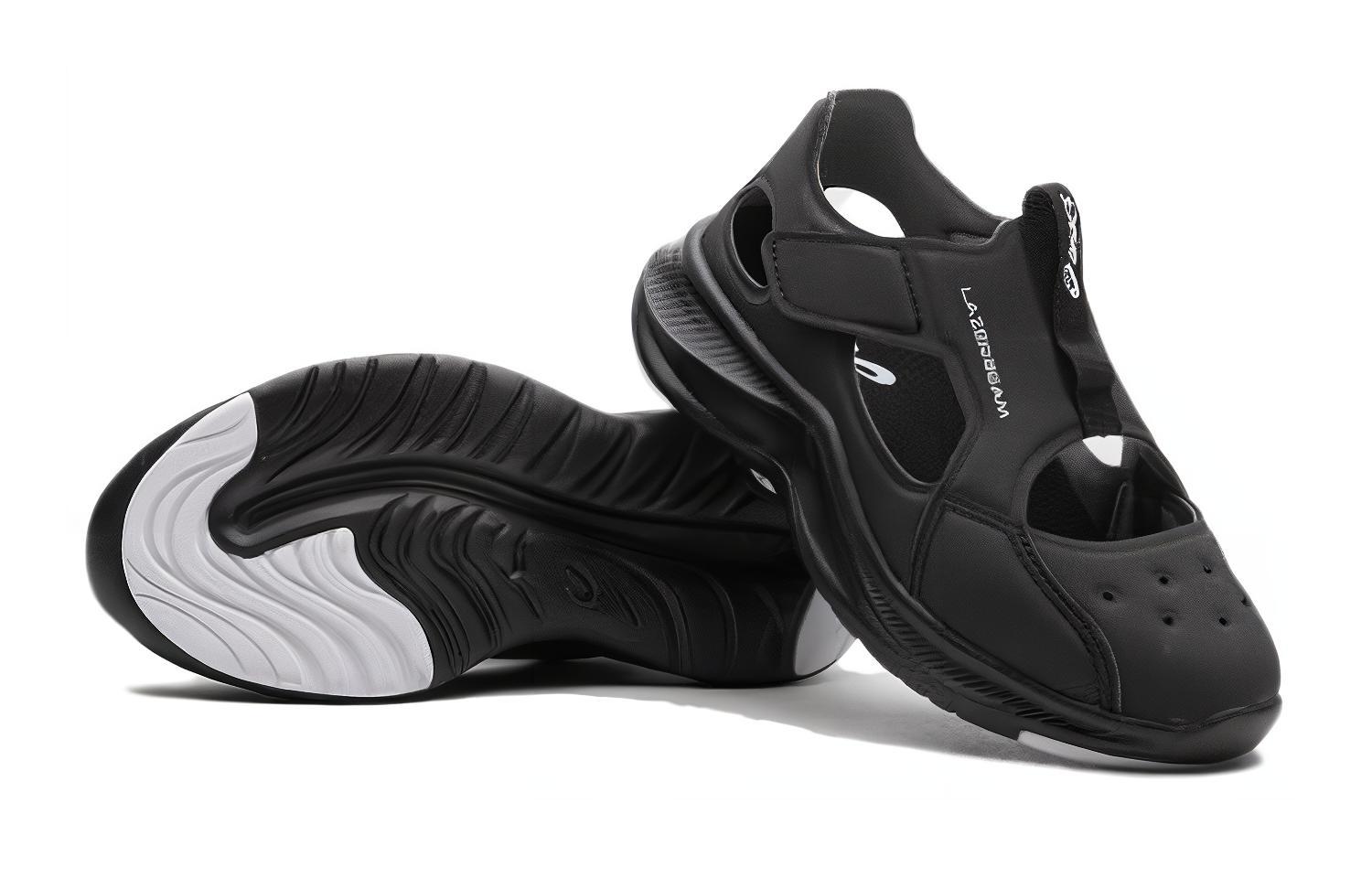 Lookbook (JR) 亚瑟士 LAZERBEAM XA 凉鞋 &#x27;黑色&#x27; 1154A162-001