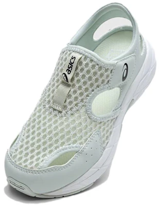 兒童 Asics 舒適休閒 防滑透氣兒童涼鞋 綠色 Lookbook 兒童 Asics 舒適休閒 防滑透氣兒童涼鞋 綠色