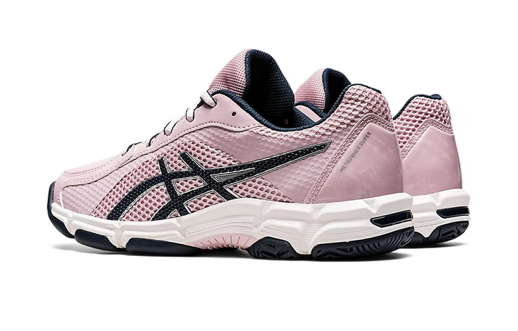 Shop 大童 Asics Netburner Super 低筒耐磨訓練鞋 粉藍