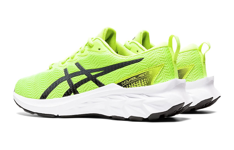 Shop (JR) ASICS Novablast 2 'Verde Fluorescente' 1014A235-300