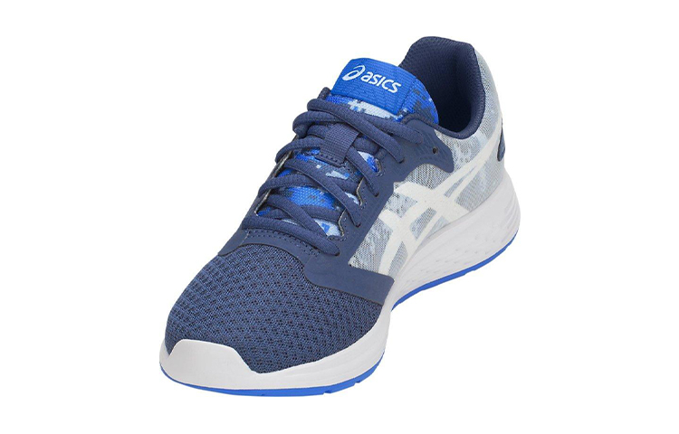 Shop (JR) ASICS Patriot 10 Bleu/Blanc 1014A039-401