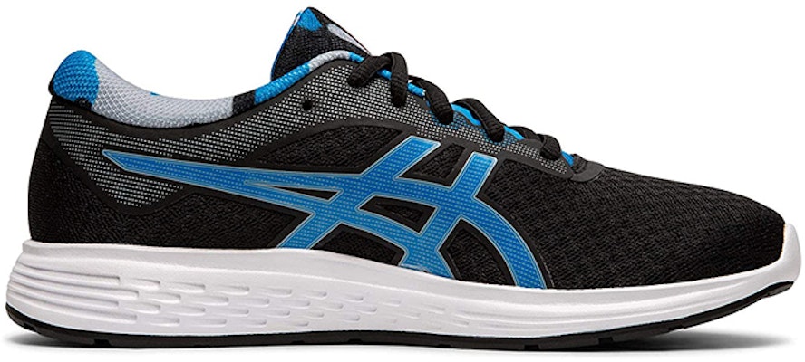 (Youth) ASICS Patriot 11 Sport Shoes Black/Blue 1014A089-001 Order (Youth) ASICS Patriot 11 Sport Shoes Black/Blue 1014A089-001