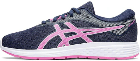 (Youth) ASICS Patriot 11 Blue/Pink 1014A070-402 (Youth) ASICS Patriot 11 Blue/Pink 1014A070-402