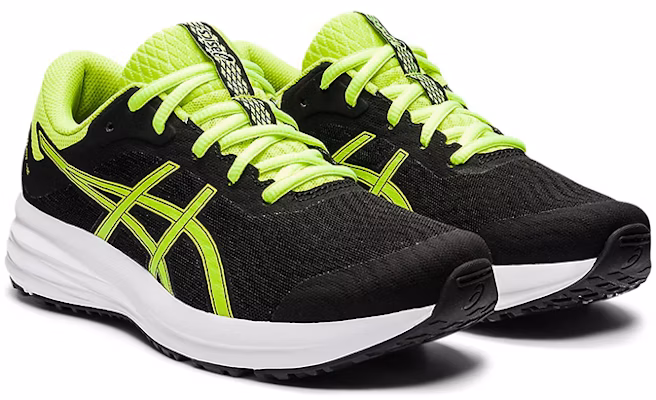 (JR) ASICS Patriot 12 'Hitam Hijau Hazard' 1014A139-011 Lookbook (JR) ASICS Patriot 12 'Hitam Hijau Hazard' 1014A139-011